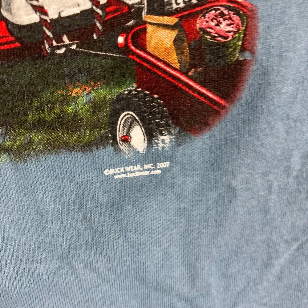 Alstyle T-Shirt Youth XS Blue Future Fisherman Graphic Short Sleeve Outdoors Tee